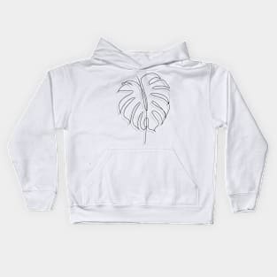 Monstera Kids Hoodie